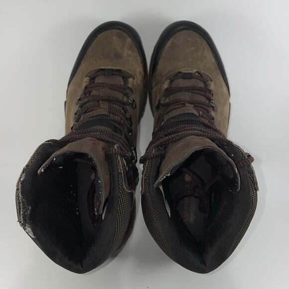 Merrell Crestbound Mid Hiking Backpacking Boots Mens Size 11.5 GTX Goretex Brown - Picture 8 of 12